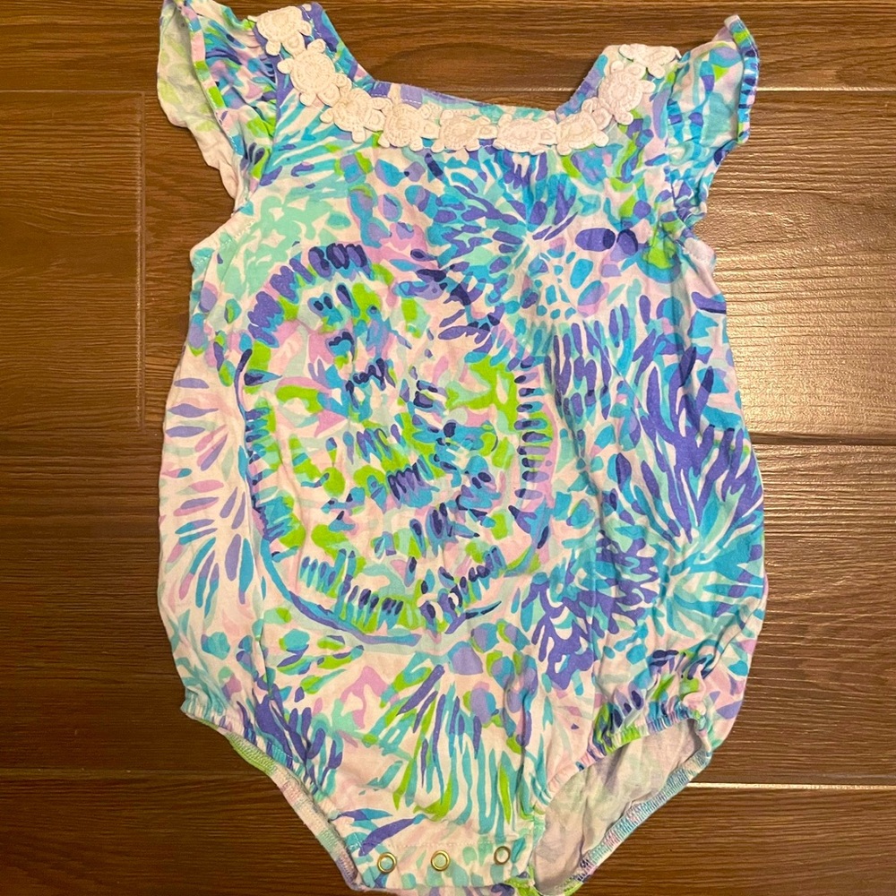 Lilly Pulitzer Baby Bubble 6-12 months